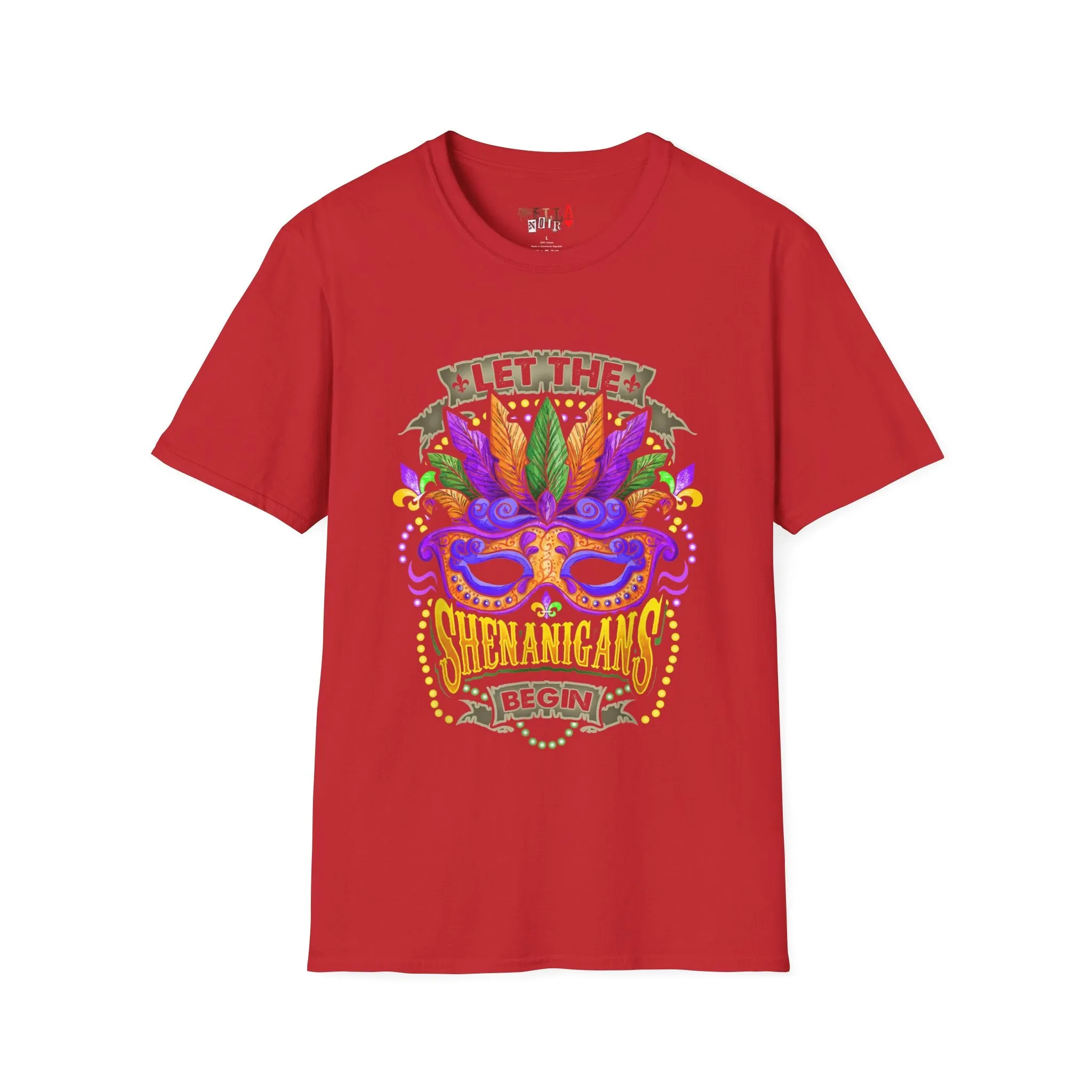 Let the Shenanigans Begin Unisex Softstyle T-Shirt