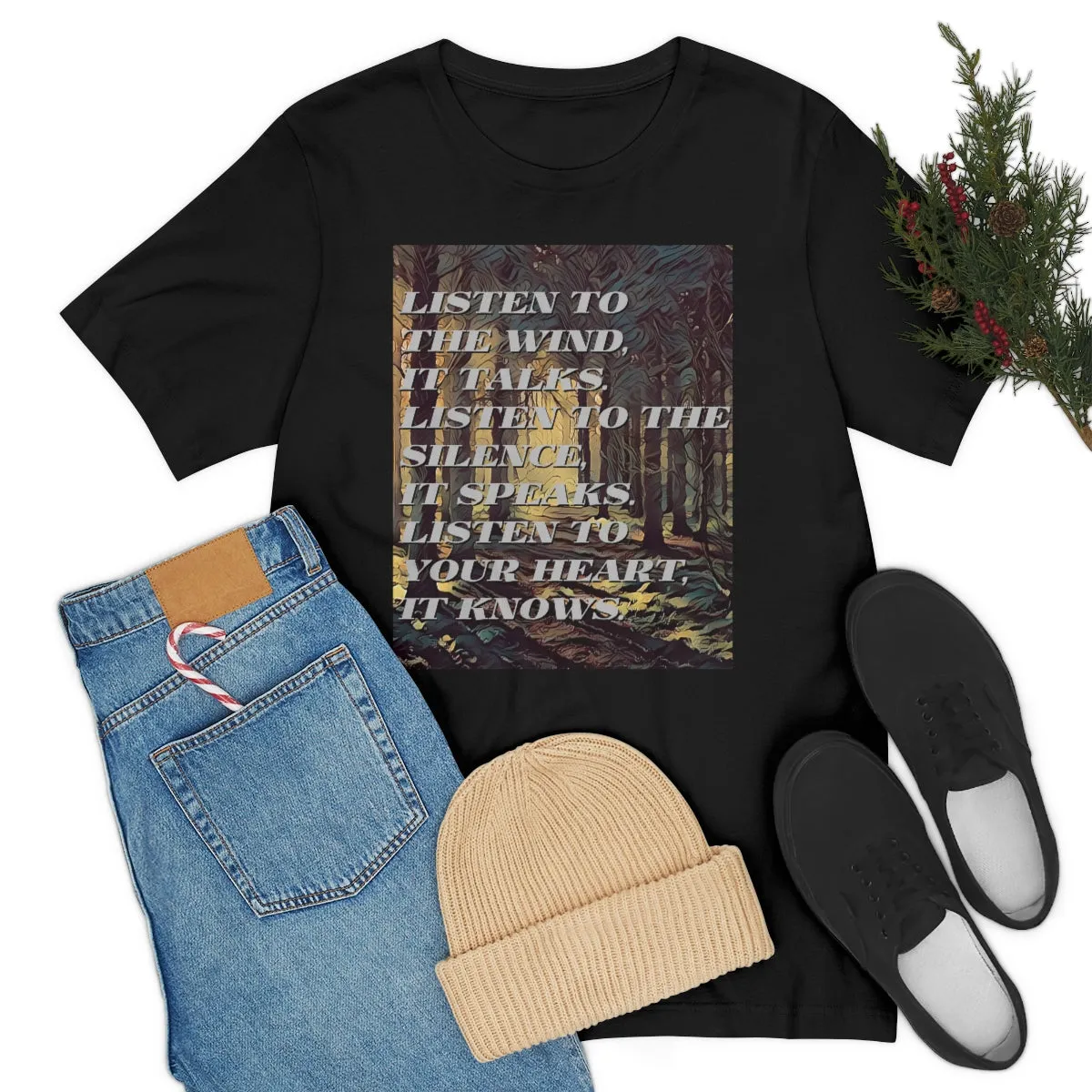 Listen to the Wind 3 Short Sleeve Tee