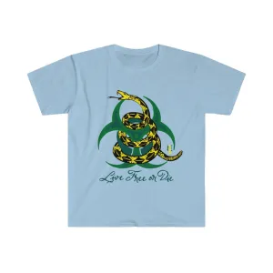 Live Free or Die - Men's Fitted Workout T Shirt