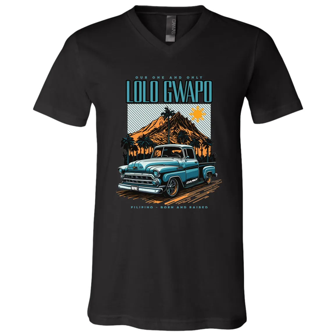 Lolo Gwapo Unisex Jersey V-Neck T-Shirt