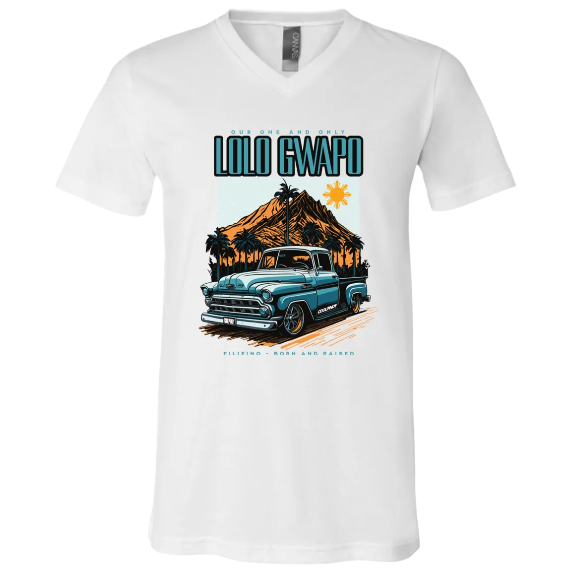 Lolo Gwapo Unisex Jersey V-Neck T-Shirt