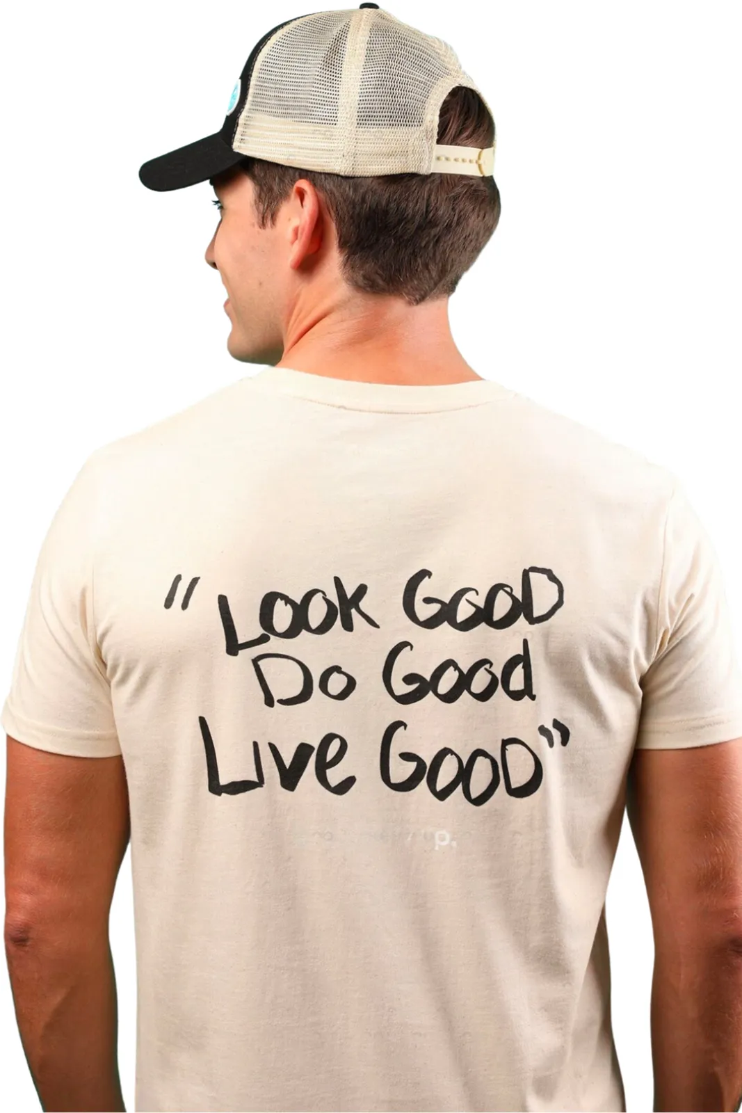 Look Good Natural Raw Tee ♻️