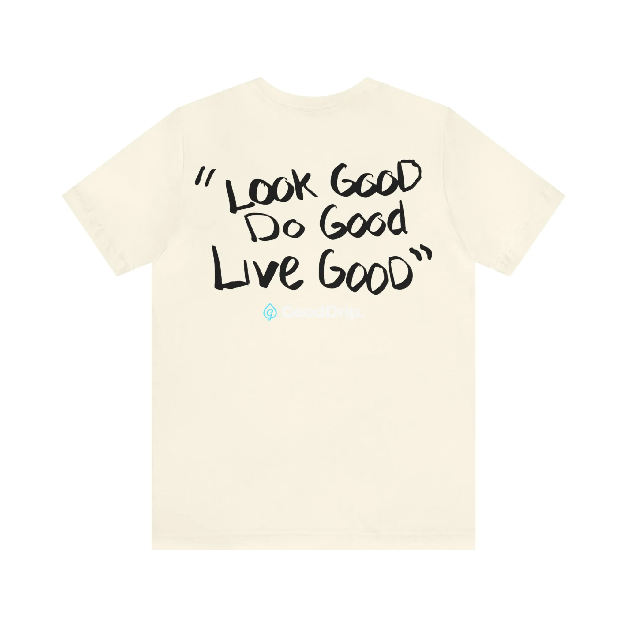 Look Good Natural Raw Tee ♻️