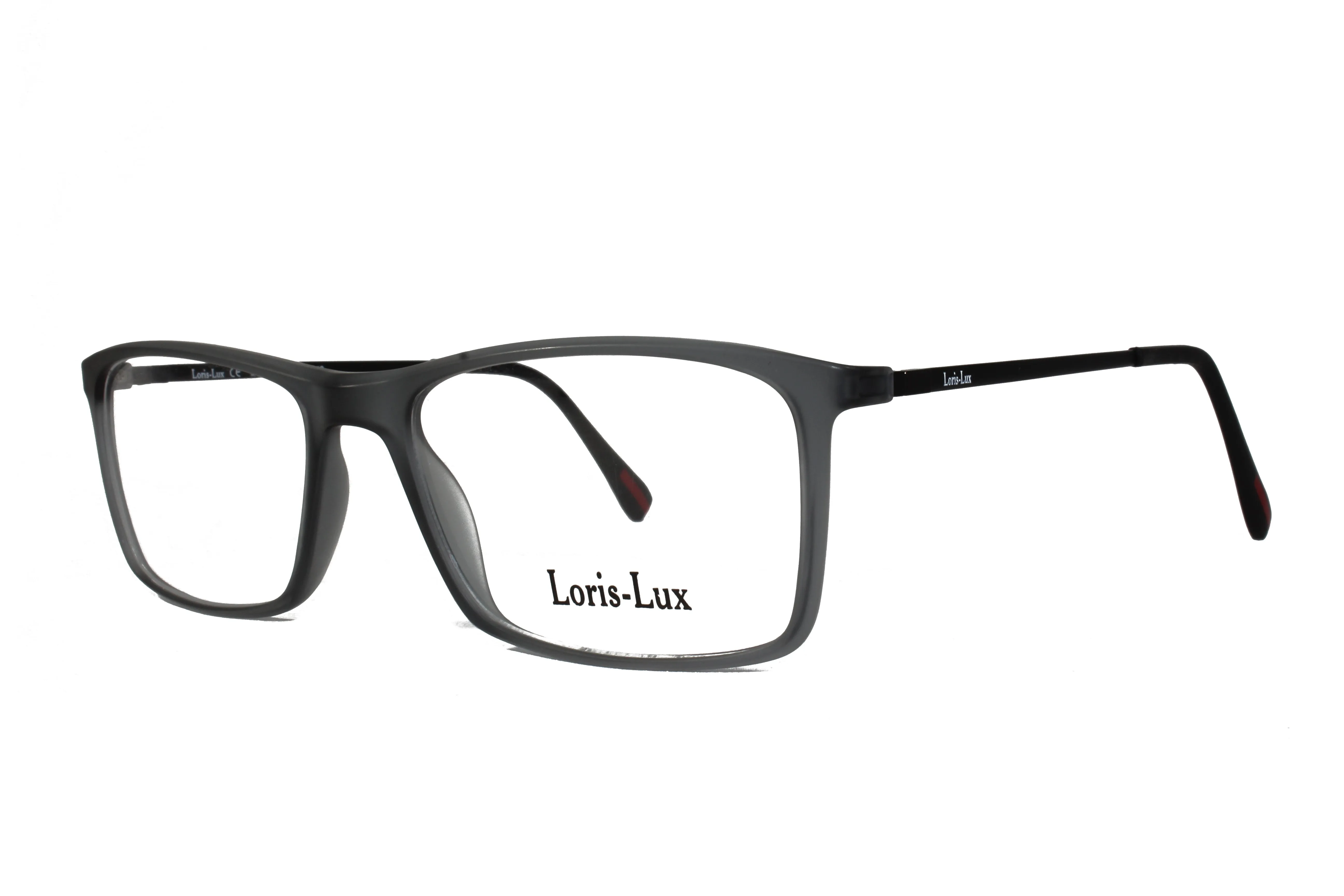 Loris Lux Men's  Unbreakable Flexible Bendable Rectangular TR90 Material Eyeglasses, LUX Men-577
