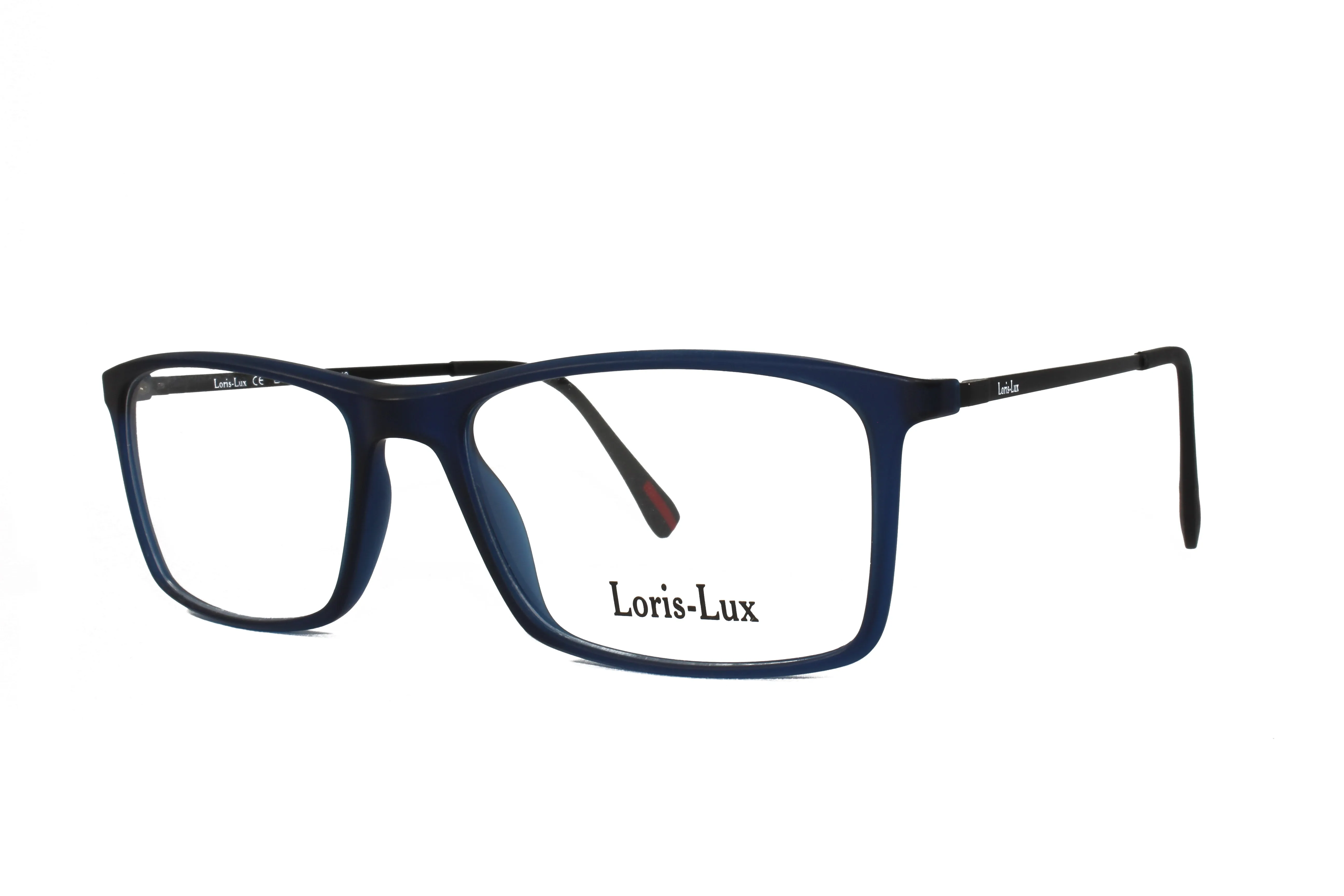 Loris Lux Men's  Unbreakable Flexible Bendable Rectangular TR90 Material Eyeglasses, LUX Men-577