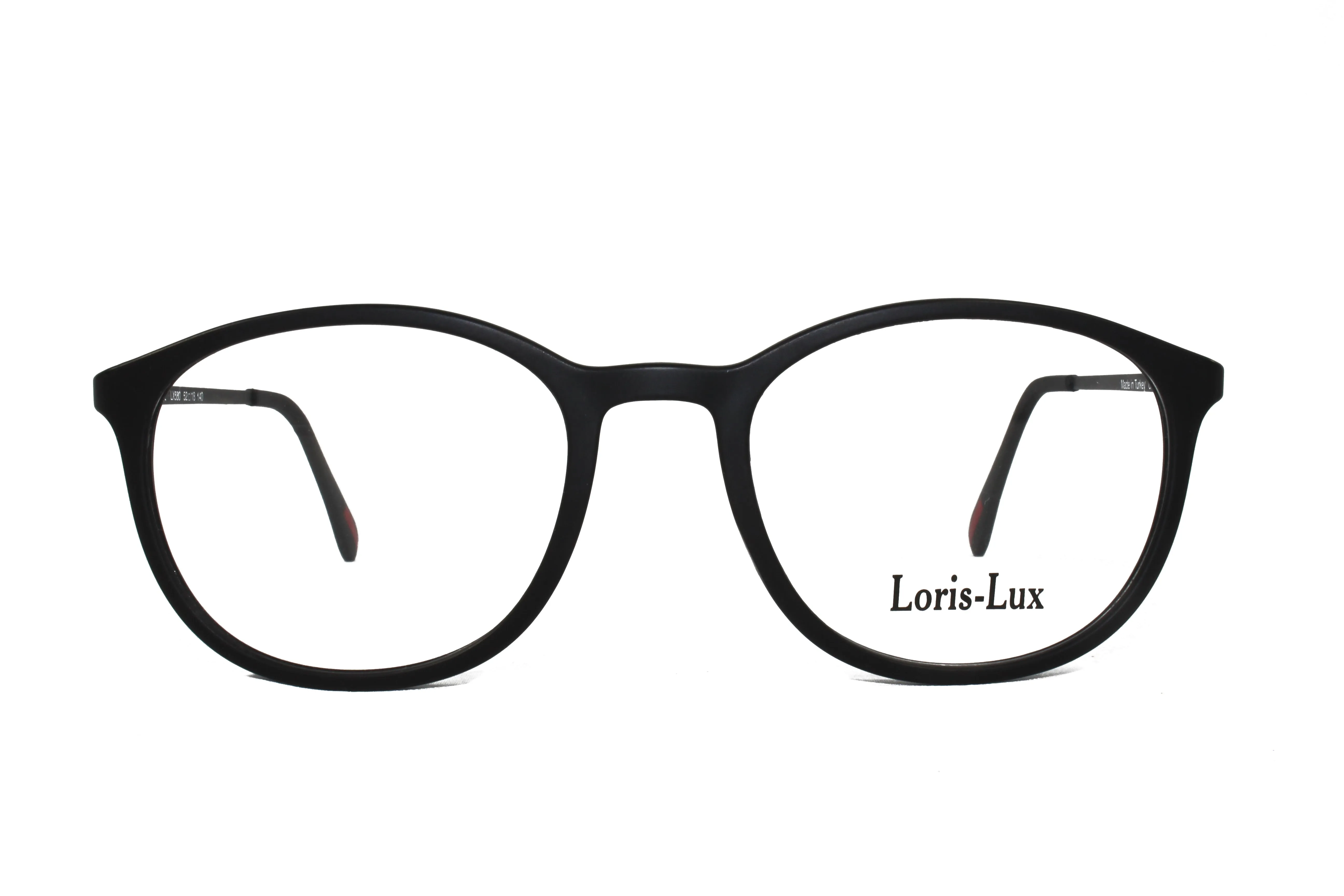 Loris Lux Men's Unbreakable Flexible Bendable Round TR90 Material Eyeglasses, LUX Men-580