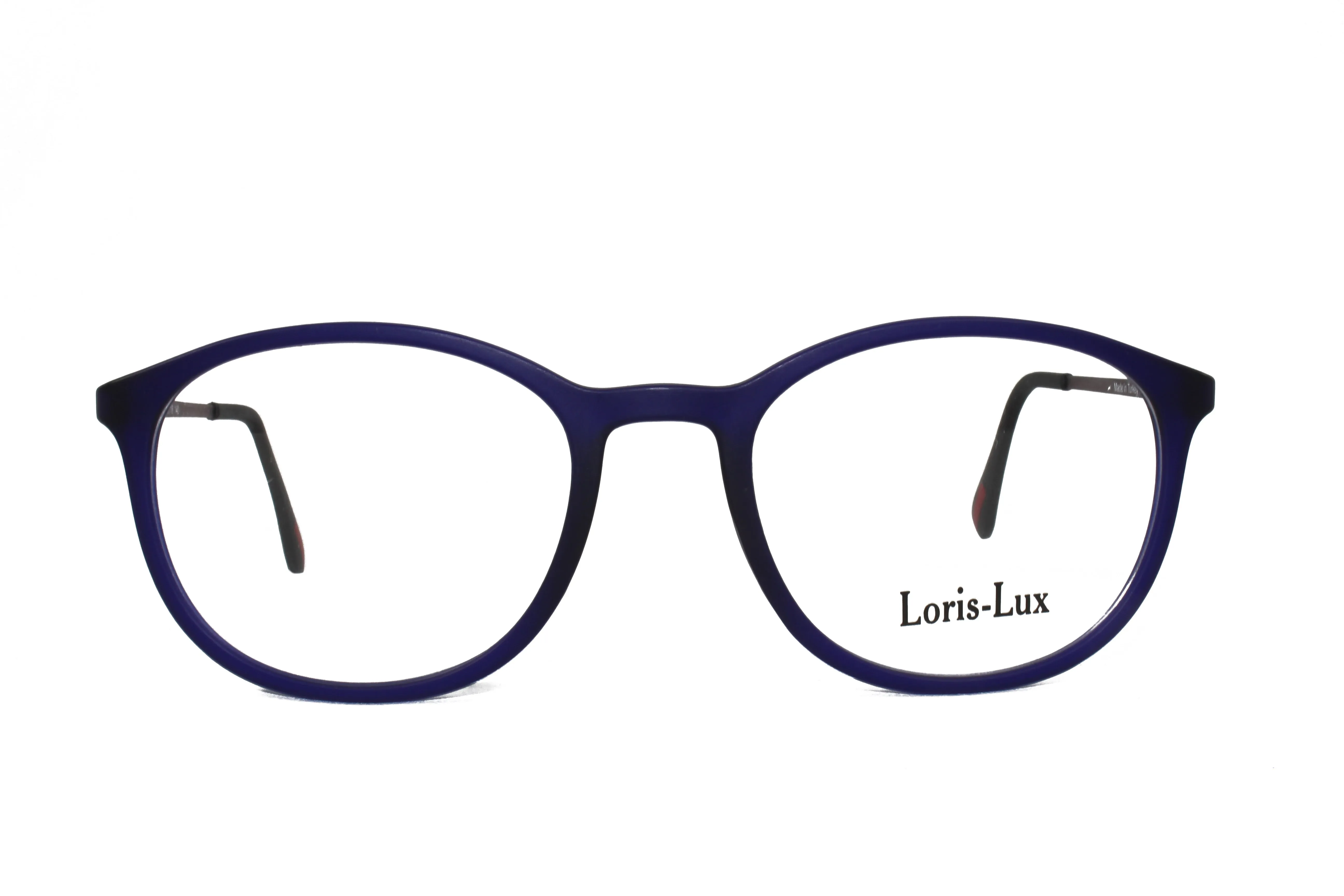 Loris Lux Men's Unbreakable Flexible Bendable Round TR90 Material Eyeglasses, LUX Men-580