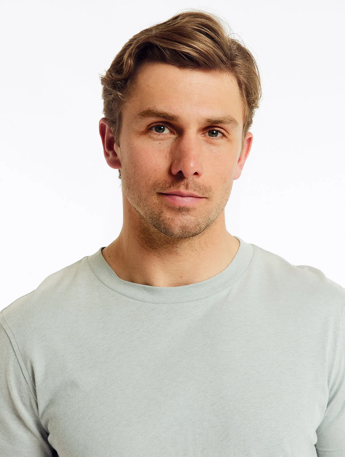 LUCIO LINEN-COTTON T-SHIRT