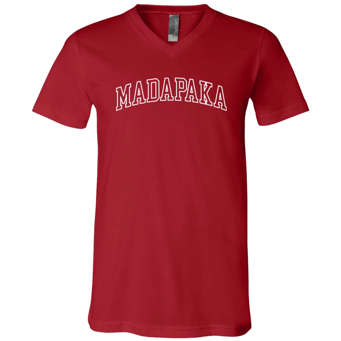 Madapaka Arch Unisex Jersey V-Neck T-Shirt