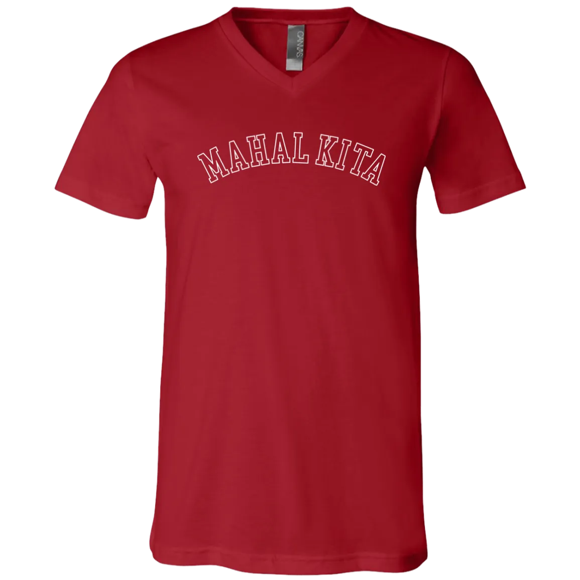 Mahal Kita Arch Unisex Jersey V-Neck T-Shirt
