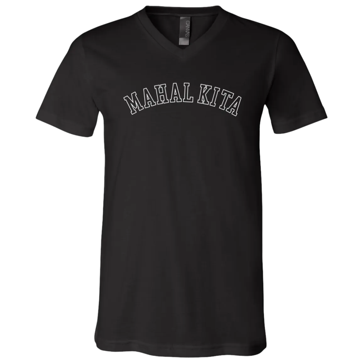 Mahal Kita Arch Unisex Jersey V-Neck T-Shirt