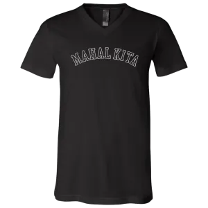 Mahal Kita Arch Unisex Jersey V-Neck T-Shirt