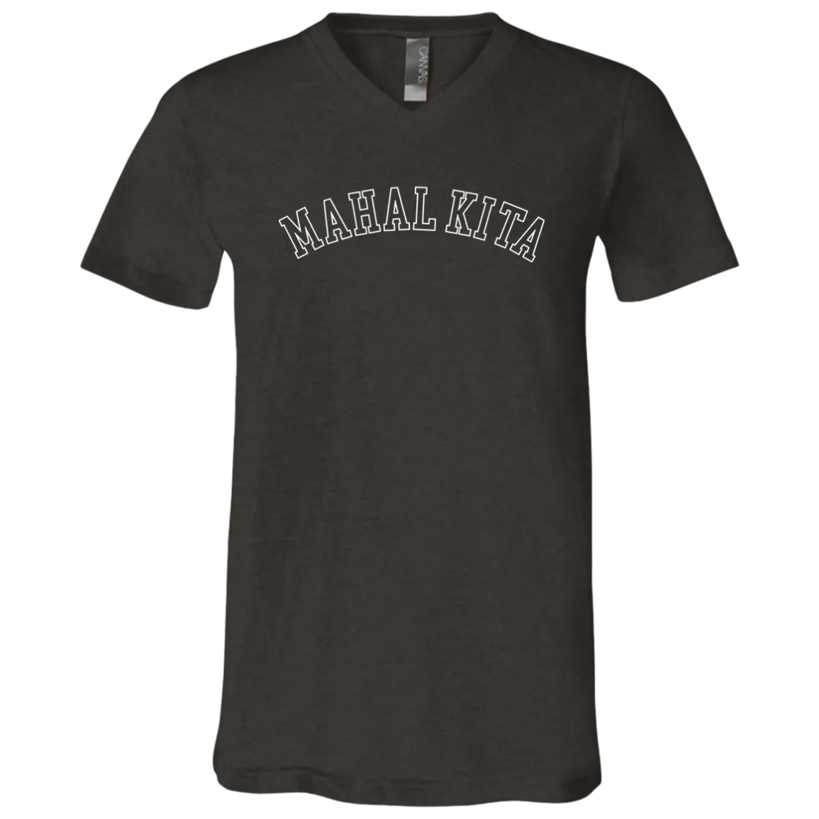 Mahal Kita Arch Unisex Jersey V-Neck T-Shirt