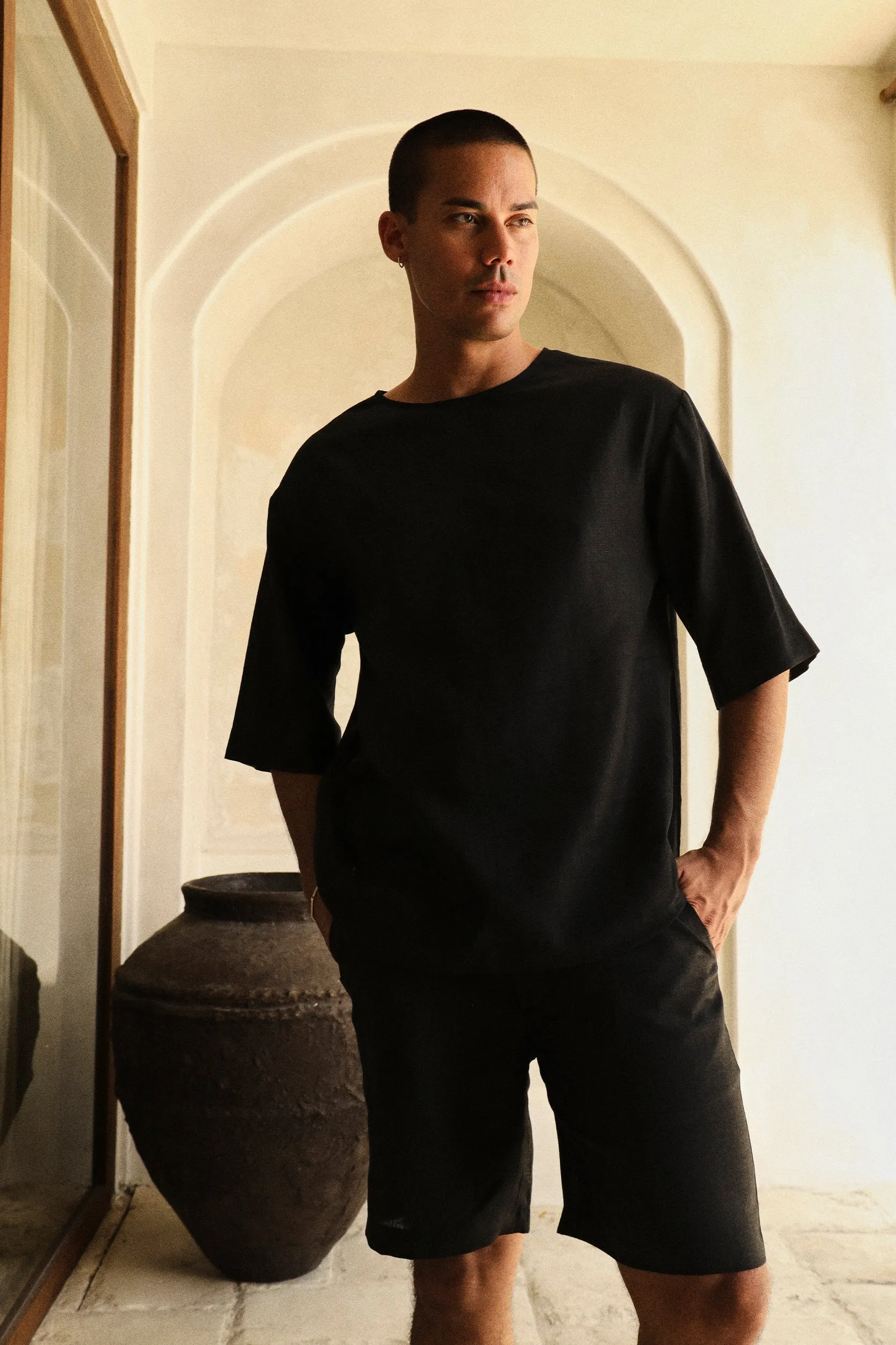 Mallorca Shirt- Man (Black)