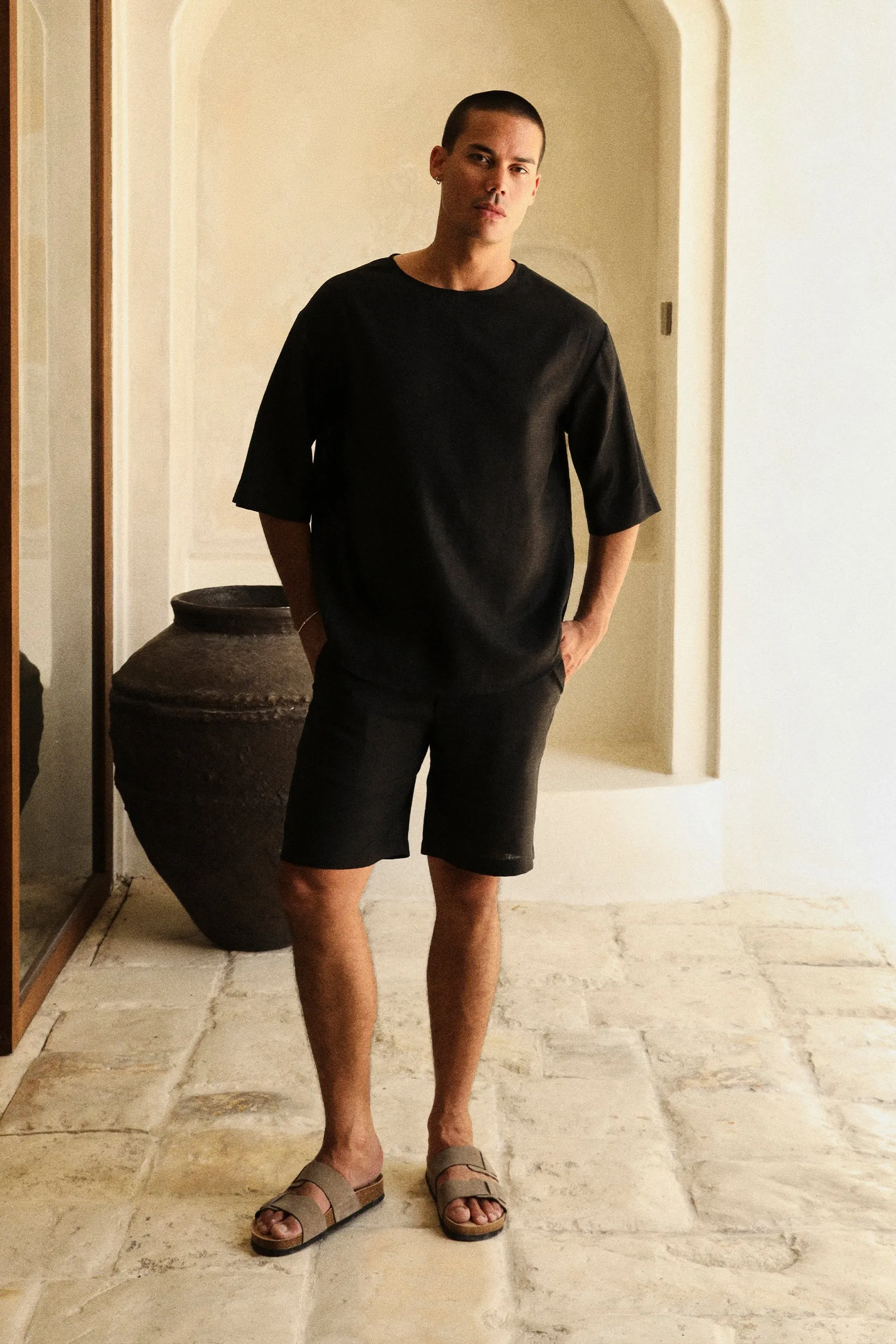 Mallorca Shirt- Man (Black)