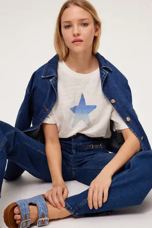 MANOA STAR LINEN T-SHIRT