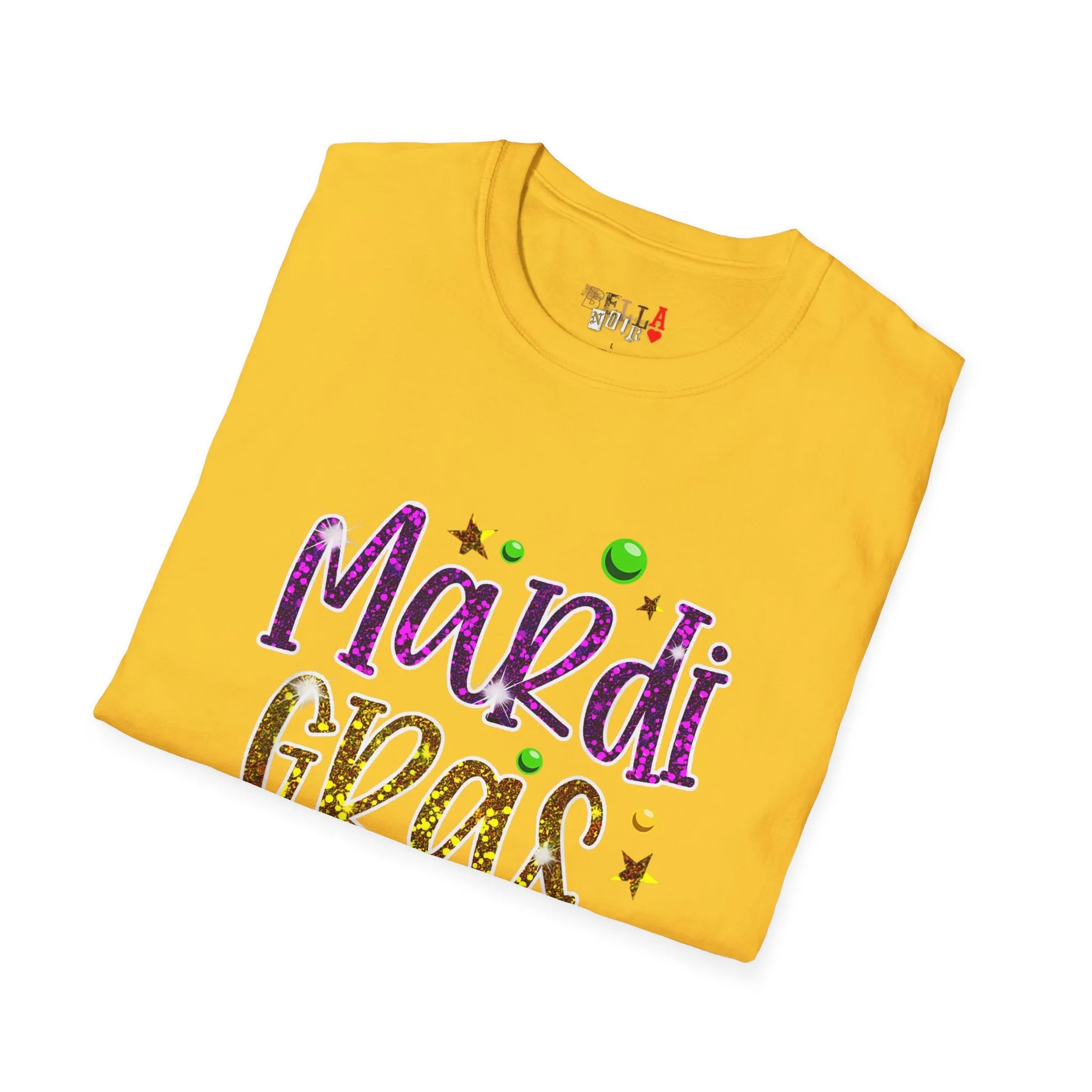 Mardi Gras Y'all Unisex Softstyle T-Shirt