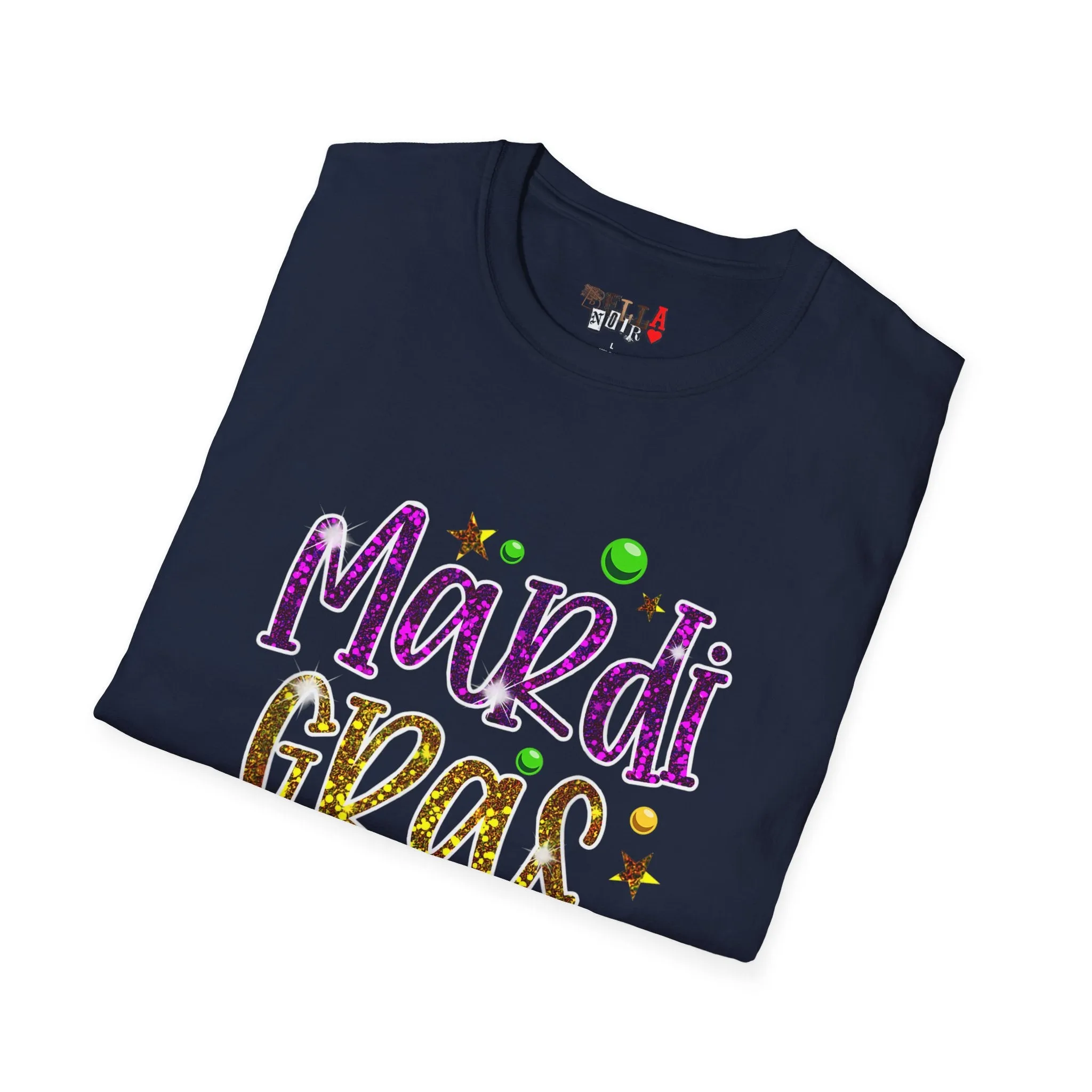 Mardi Gras Y'all Unisex Softstyle T-Shirt
