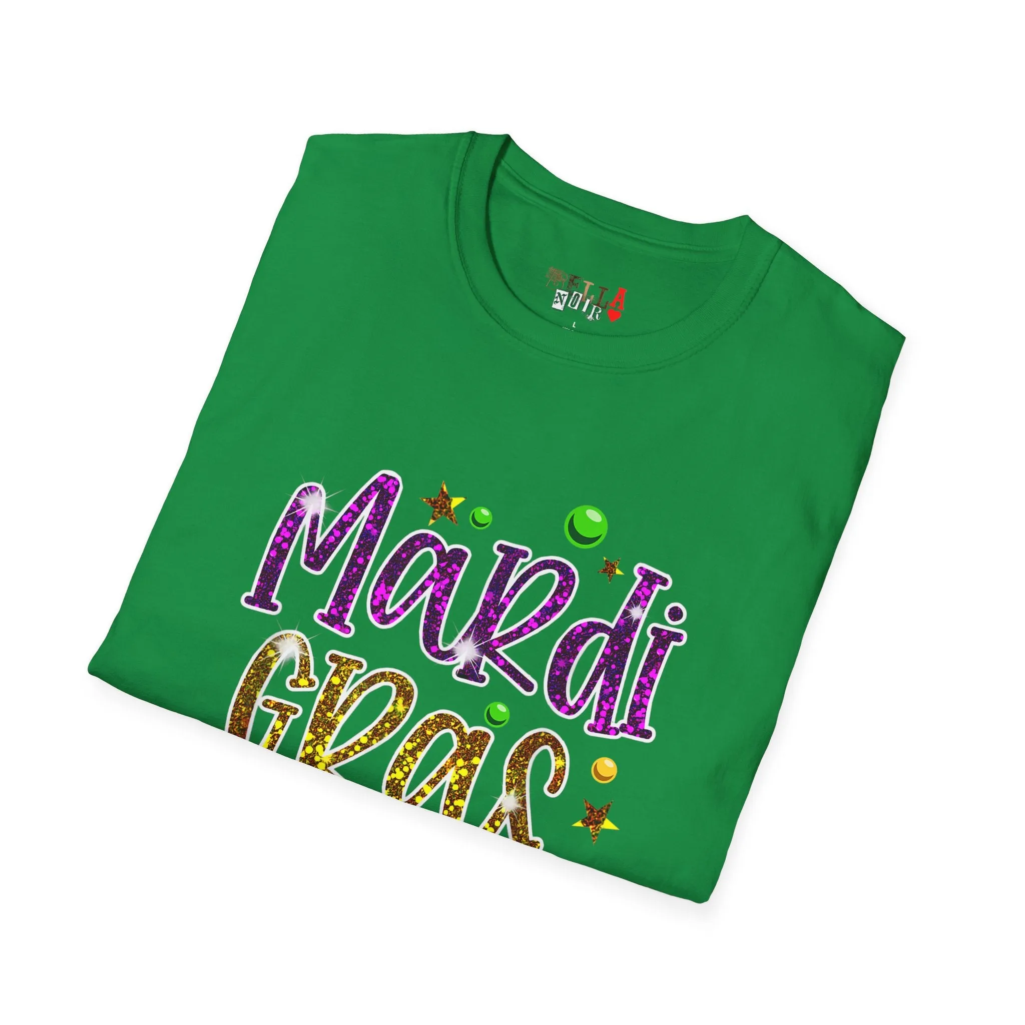 Mardi Gras Y'all Unisex Softstyle T-Shirt