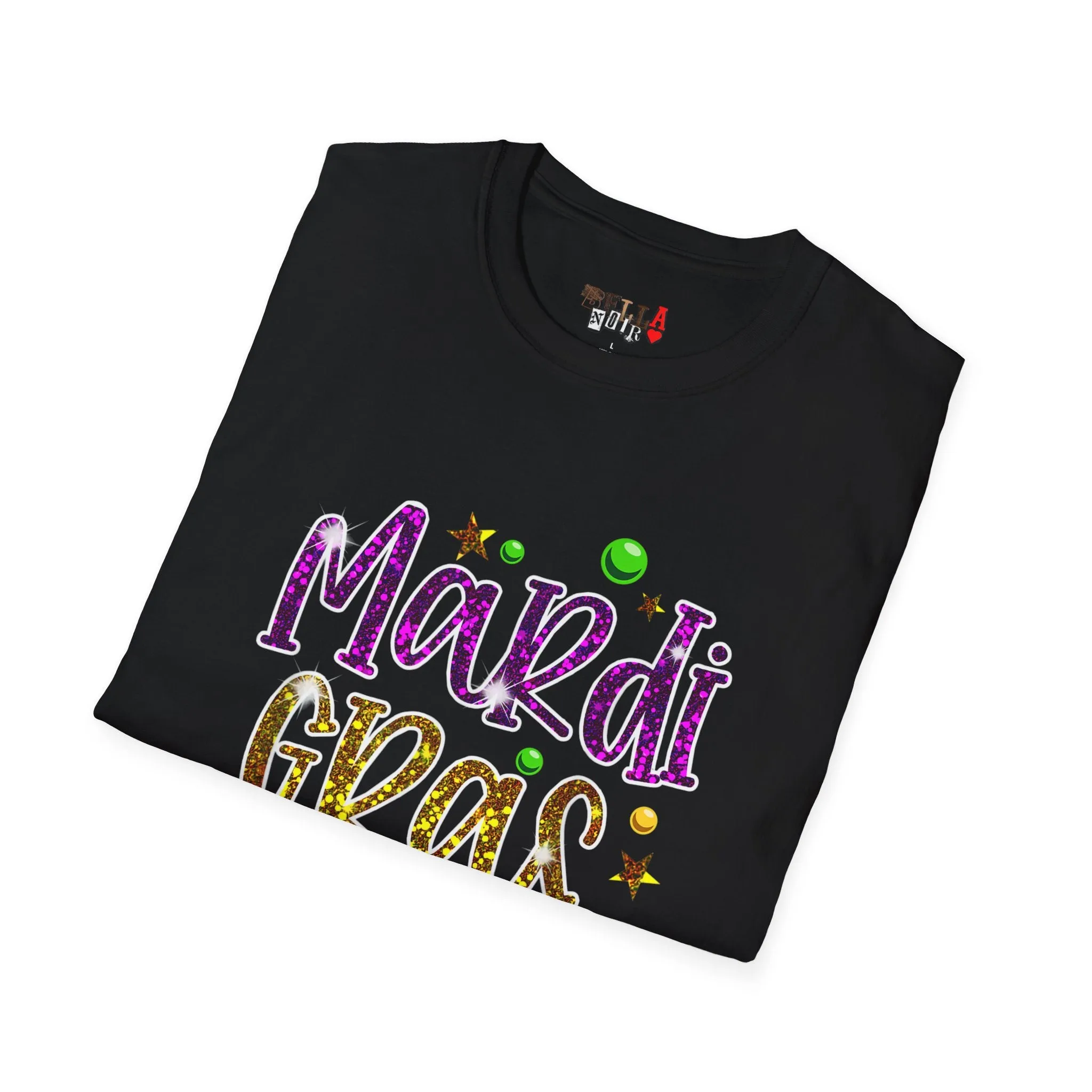 Mardi Gras Y'all Unisex Softstyle T-Shirt