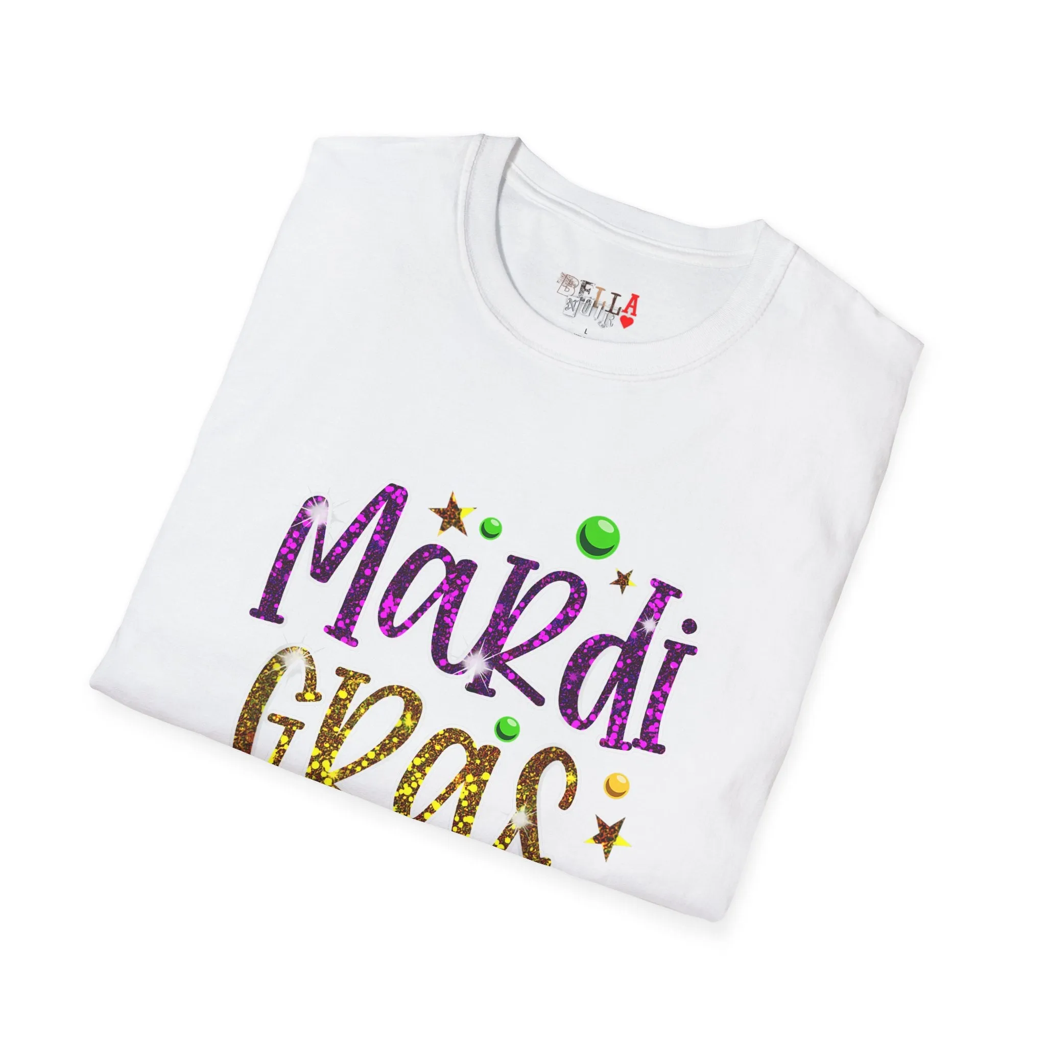 Mardi Gras Y'all Unisex Softstyle T-Shirt