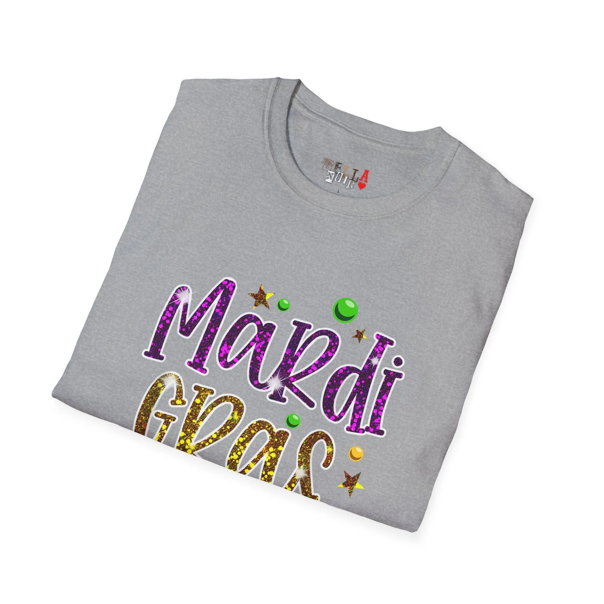 Mardi Gras Y'all Unisex Softstyle T-Shirt