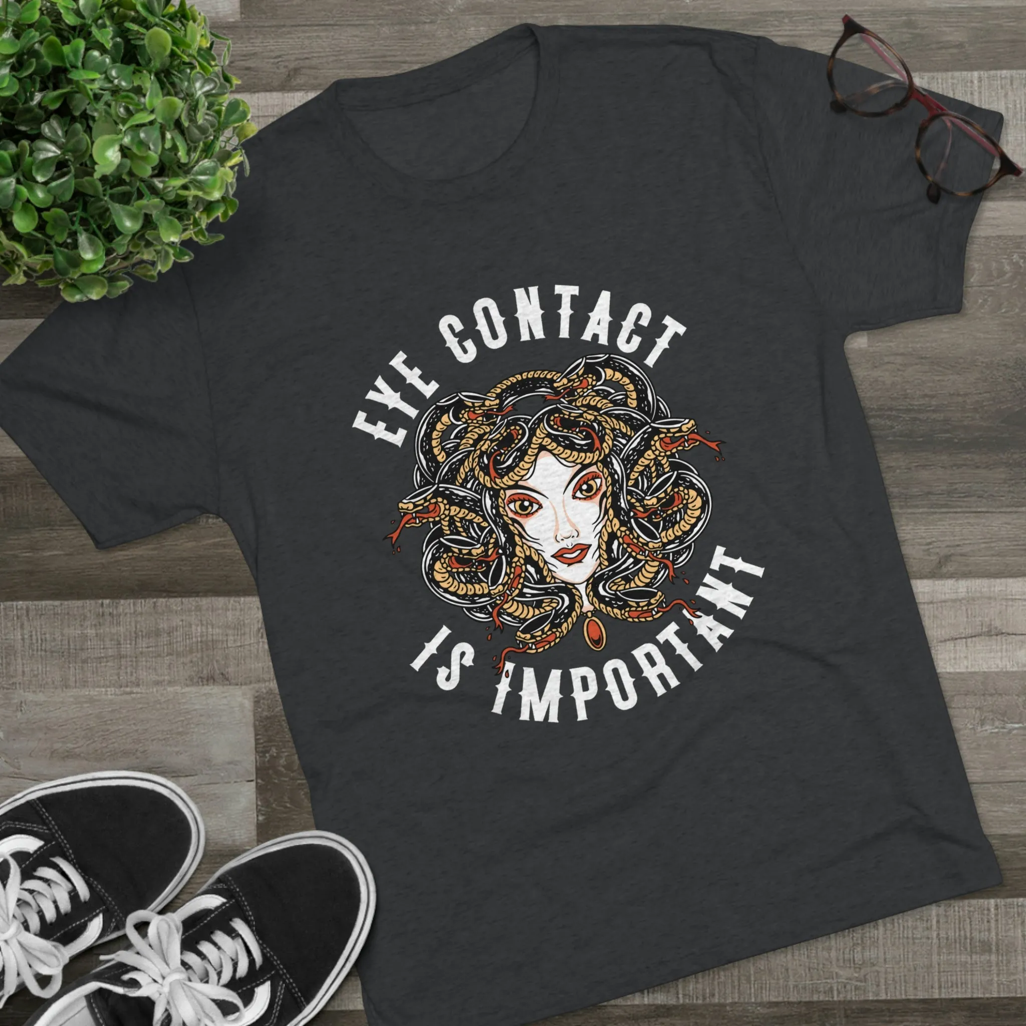 Medusa Tri-Blend Crew Tee