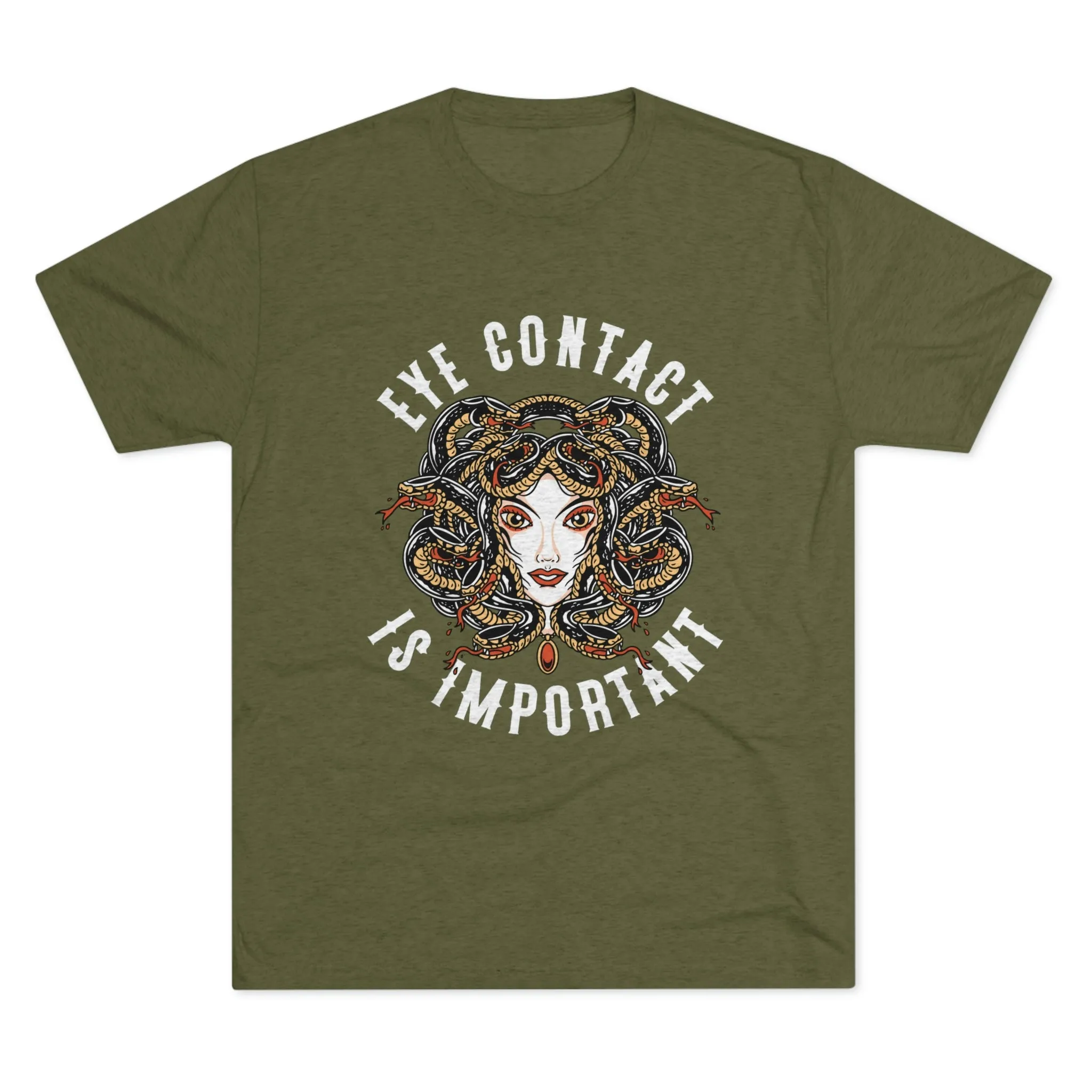 Medusa Tri-Blend Crew Tee
