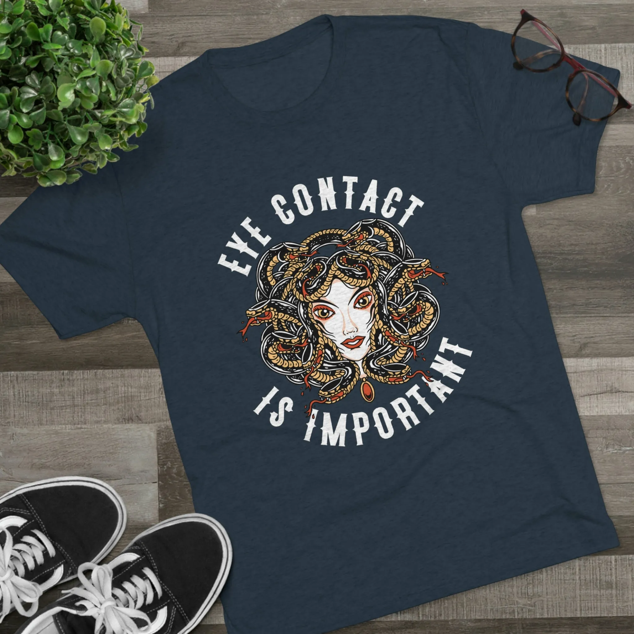 Medusa Tri-Blend Crew Tee