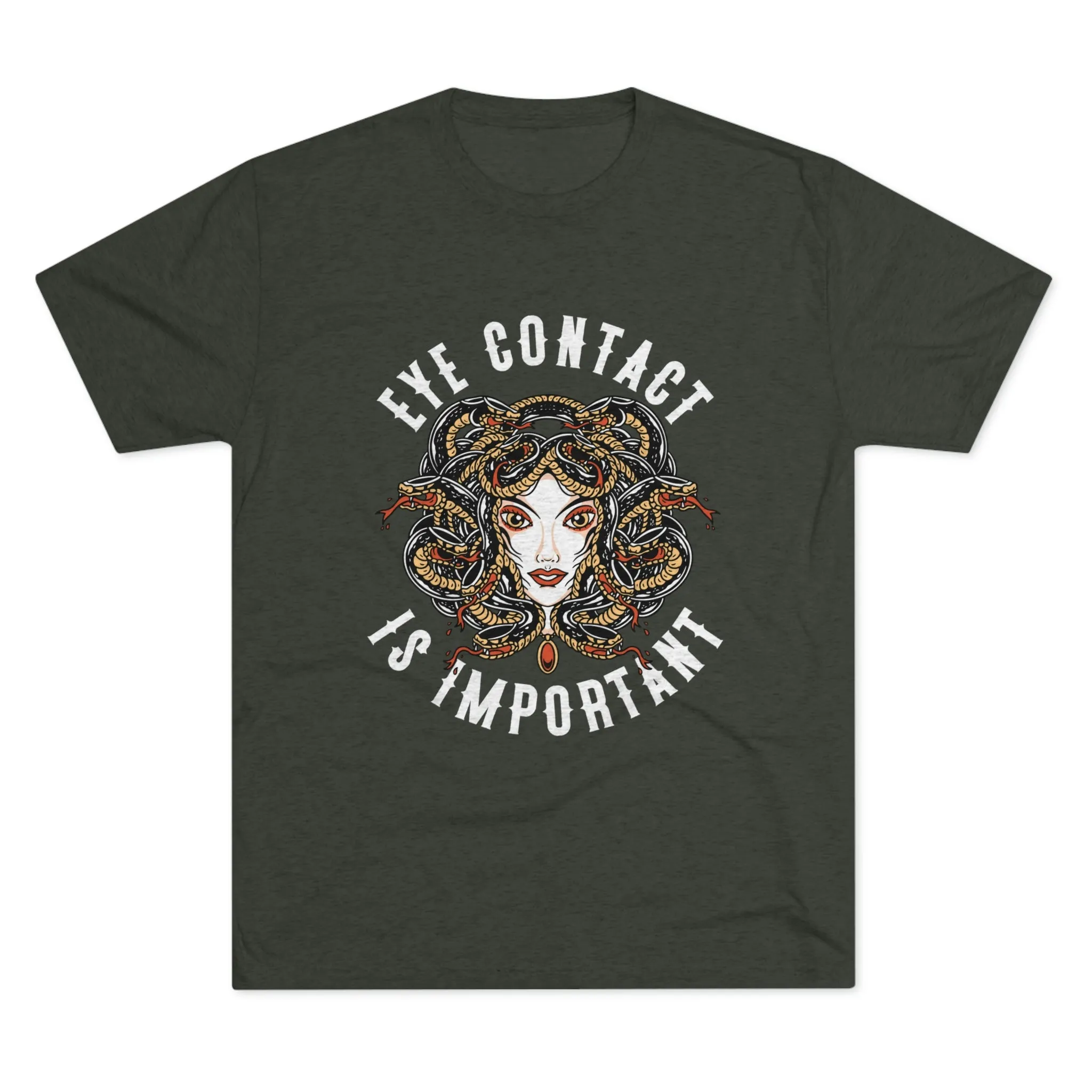 Medusa Tri-Blend Crew Tee