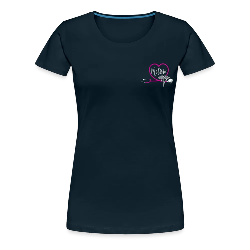 Melissa Emergency Nurse Flag Women’s Premium T-Shirt
