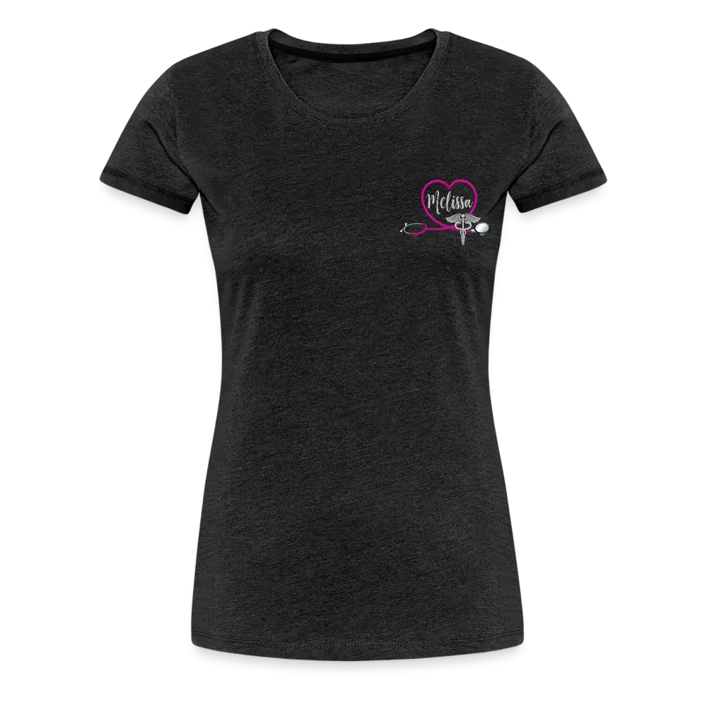Melissa Emergency Nurse Flag Women’s Premium T-Shirt