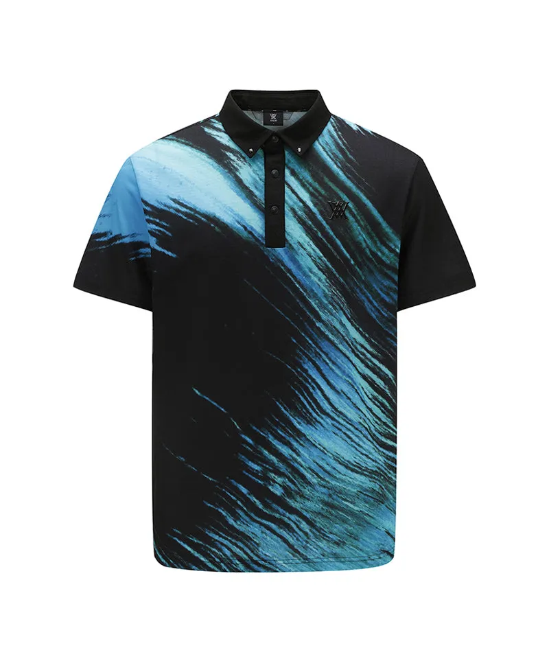 Men New Graphic T-Shirt - Black