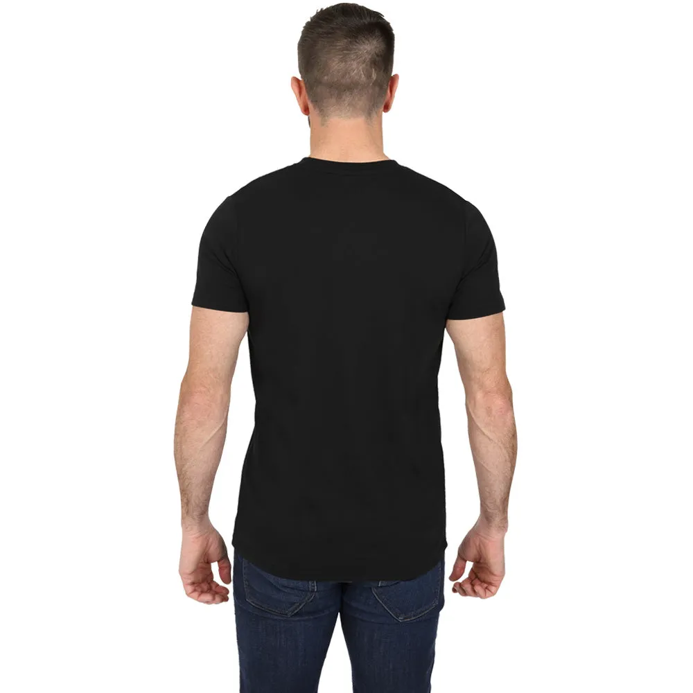 Men's 5 Pack Crew Neck Plain T-Shirt - Mixed Colours