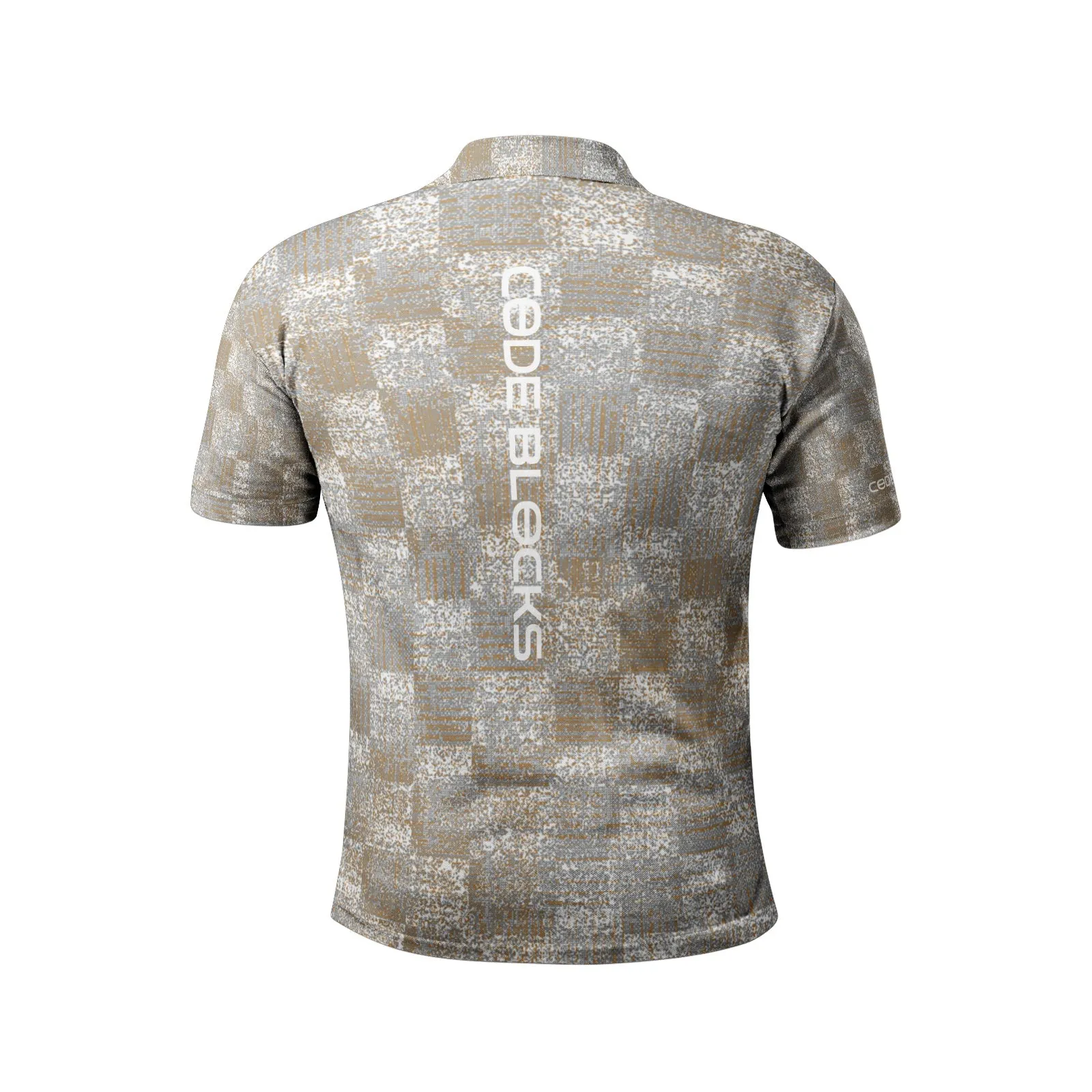 Men's All-Over-Print Polo Shirts