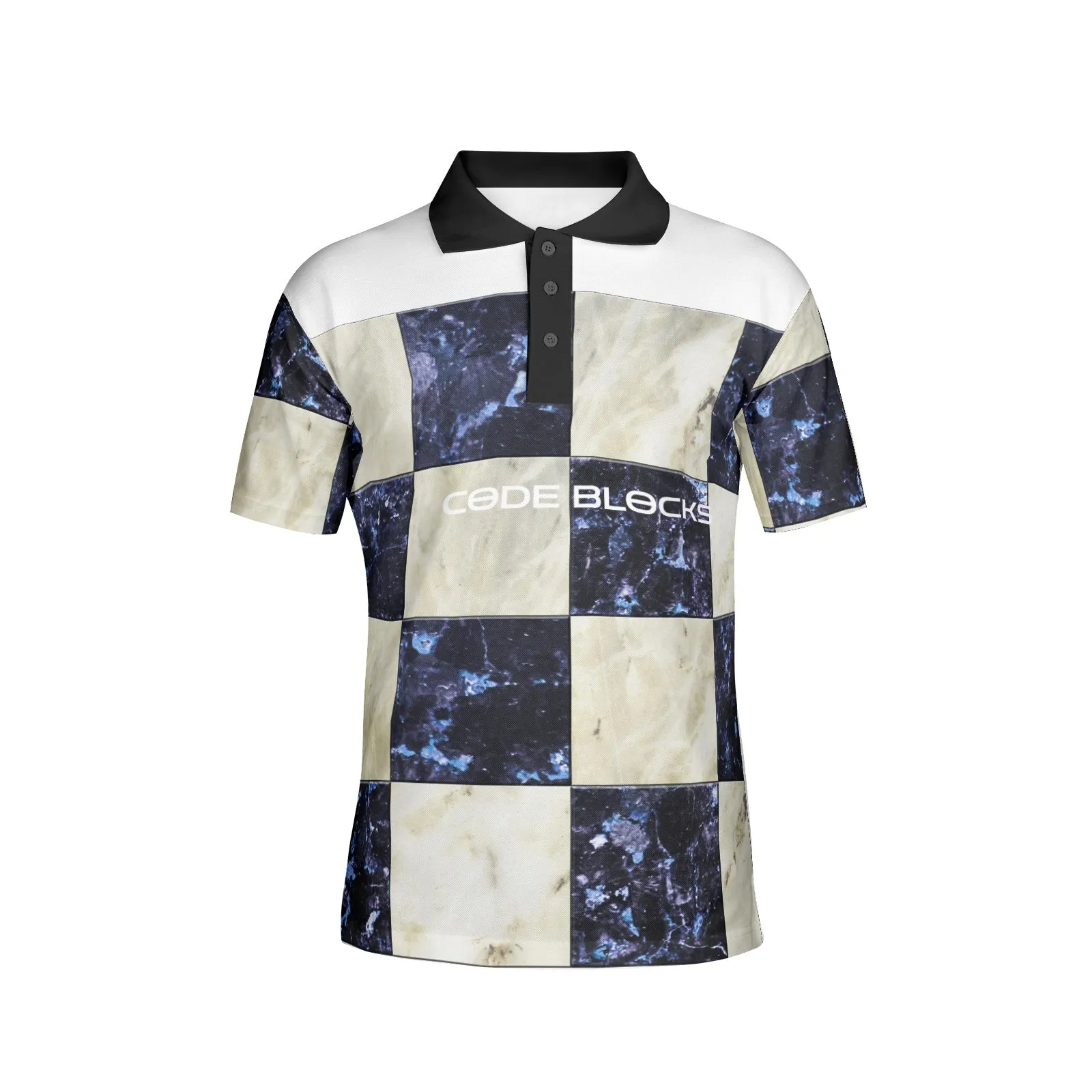 Men's All-Over Print Polo Shirts