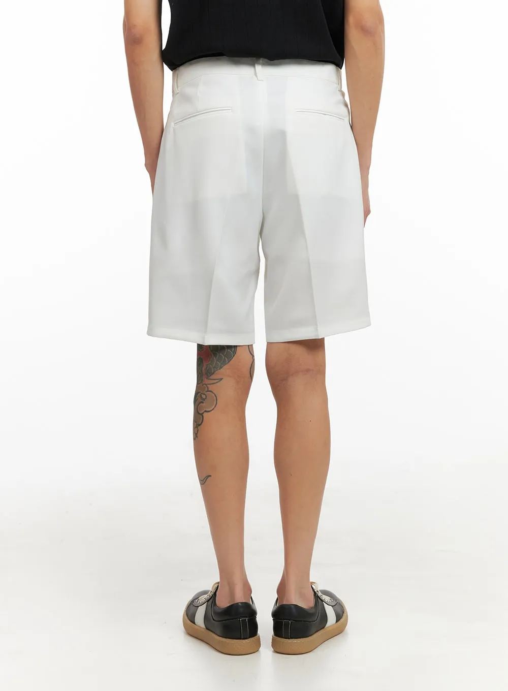 Men's Basic Straight Leg Shorts IY416