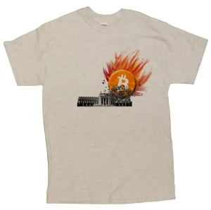 Men's Bitcoin Smashes The Federal Reserve T-Shirt