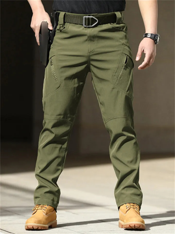 Men's Comfort Stretchy Multi-Pocket Outdoor Waterproof Tactical Pants