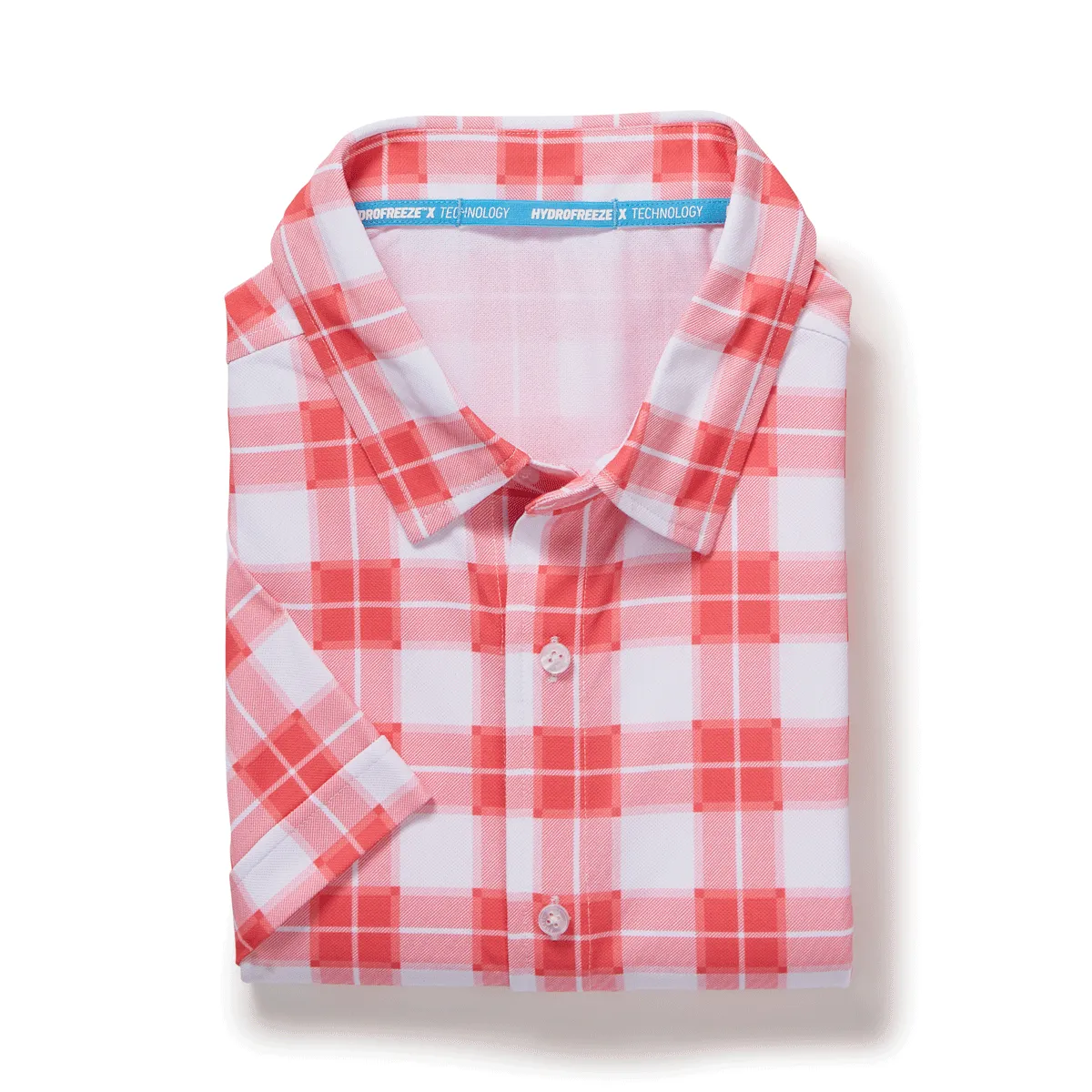 Men's Cooling Button Down Shirt - Short Sleeve - Magna Ready