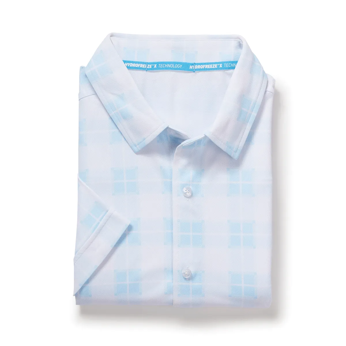 Men's Cooling Button Down Shirt - Short Sleeve - Magna Ready