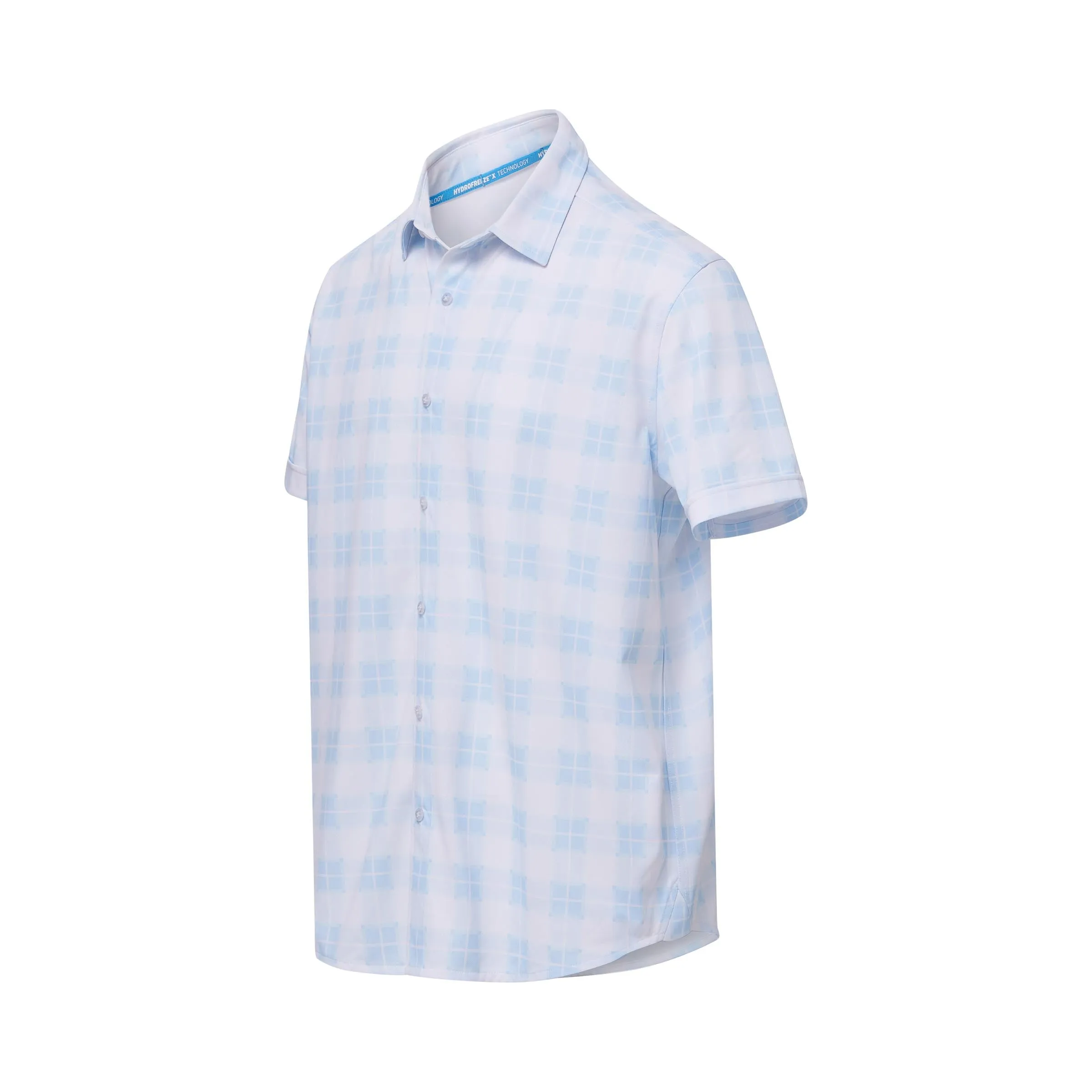 Men's Cooling Button Down Shirt - Short Sleeve - Magna Ready