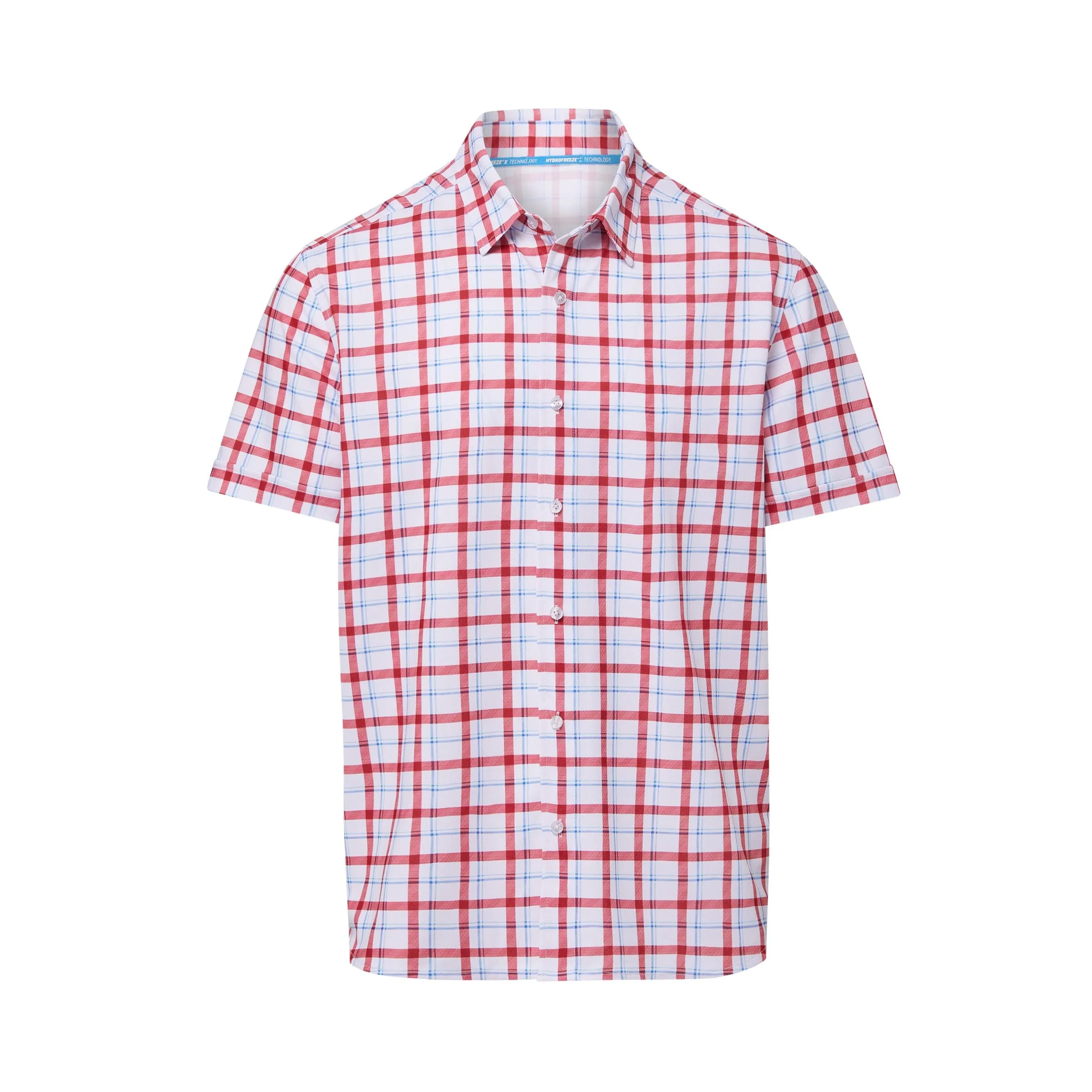Men's Cooling Button Down Shirt - Short Sleeve - Magna Ready