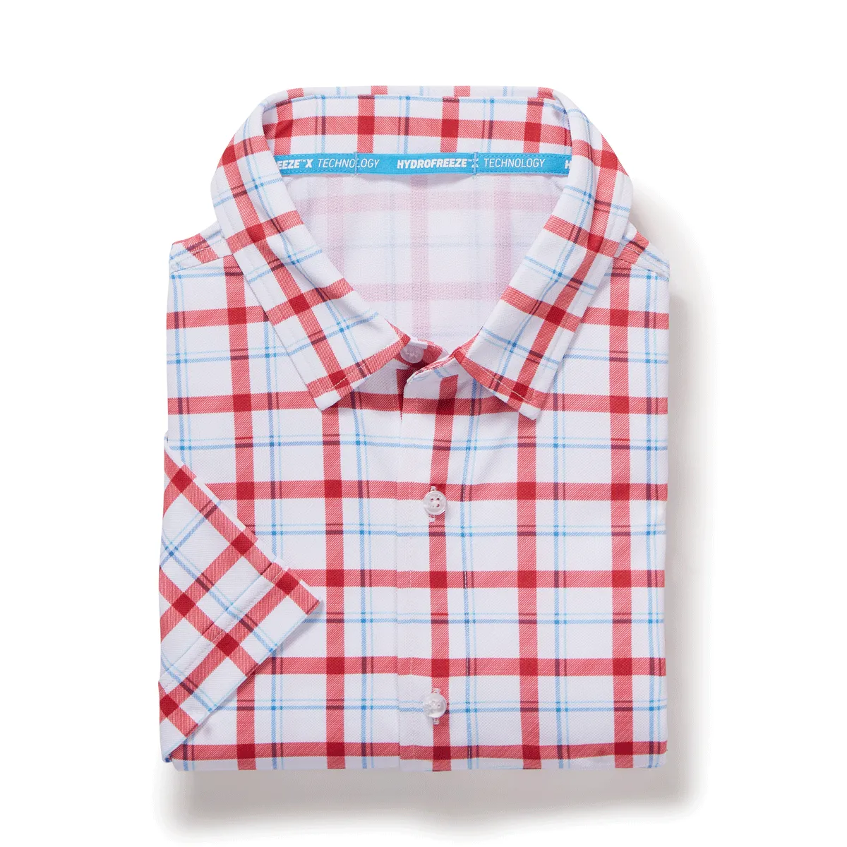 Men's Cooling Button Down Shirt - Short Sleeve - Magna Ready