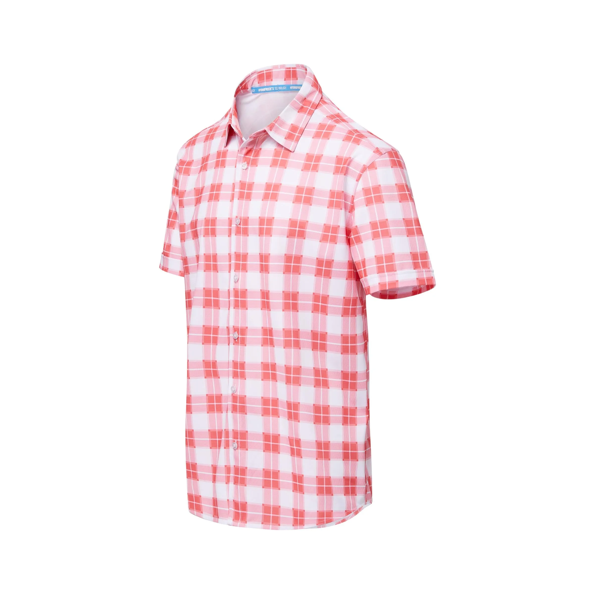 Men's Cooling Button Down Shirt - Short Sleeve - Magna Ready