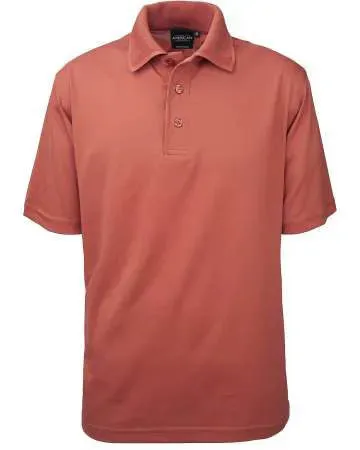 Men's Dry Wicking Polo Shirt in Fall Colors