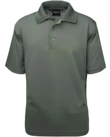 Men's Dry Wicking Polo Shirt in Fall Colors