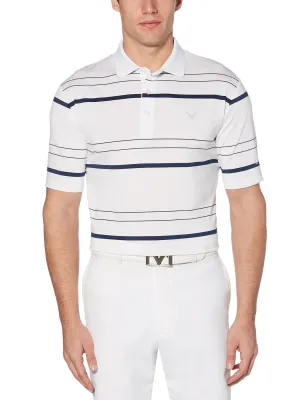 Mens Fashion Stripe Polo