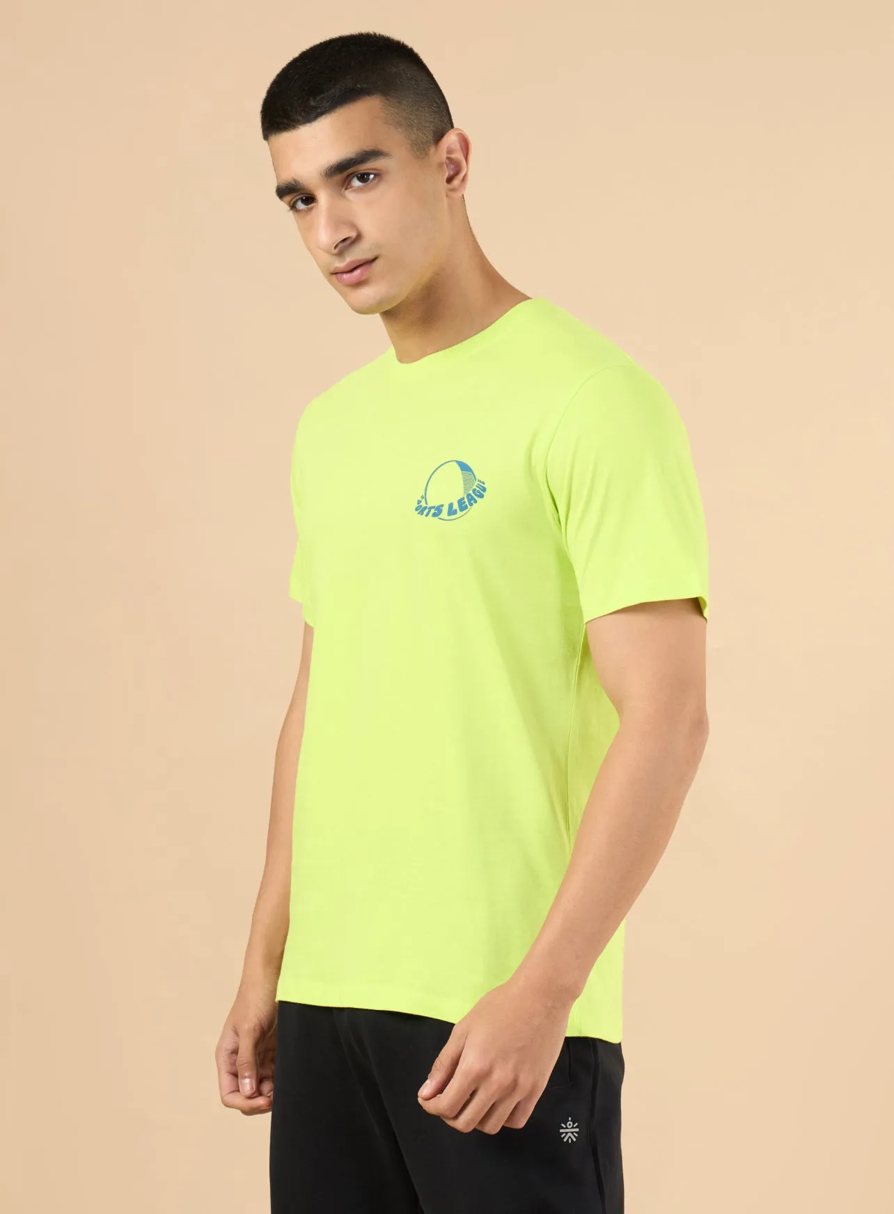 Men's Lime Sports League T-shirt
