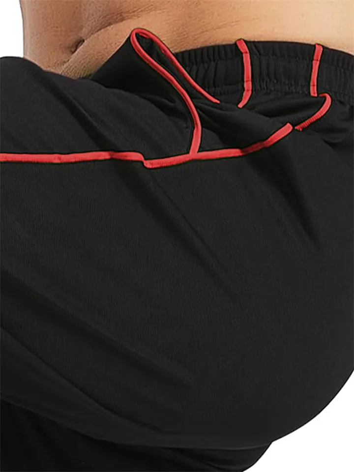 Men's Stretchy Drawstring Training Running Sport Pants
